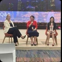 Q and A panel discussion with professional speakers