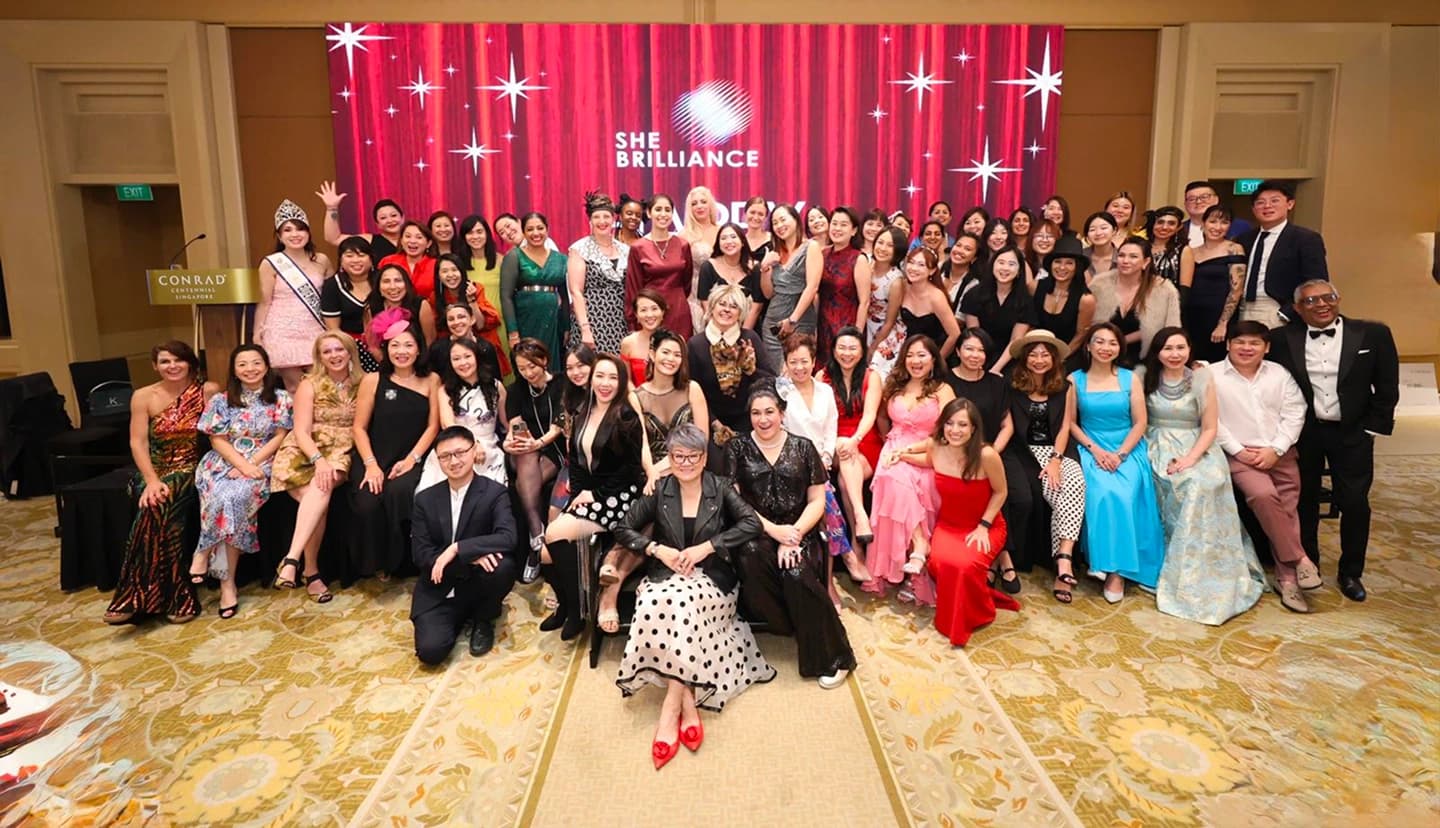 She Brilliance community gathered at Conrad Centennial Singapore