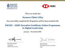Heriot-Watt University executive certificate